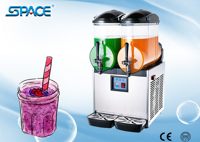 Double Bowl Cold Drinks Margarita Dispenser Machine Customized Logo Available